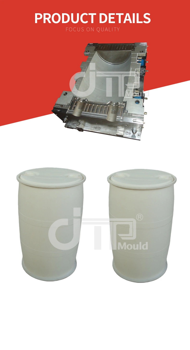 High Quality Plastic Blowing Mould for Customized 210L Plastic Barrels